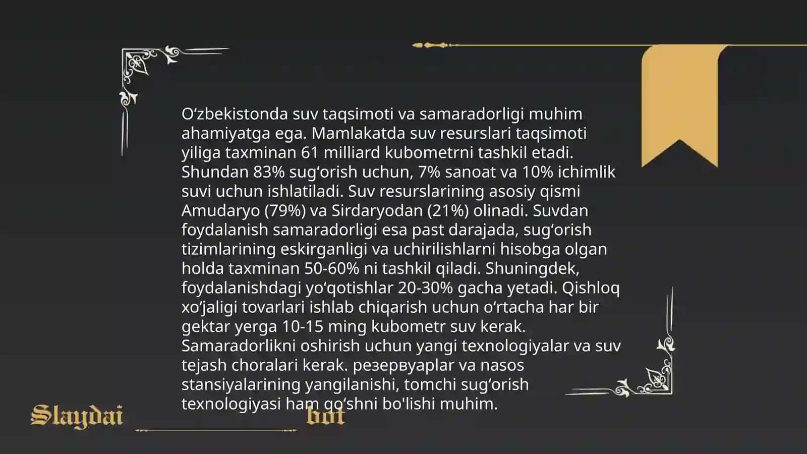 Irrigatsion nazariya 4