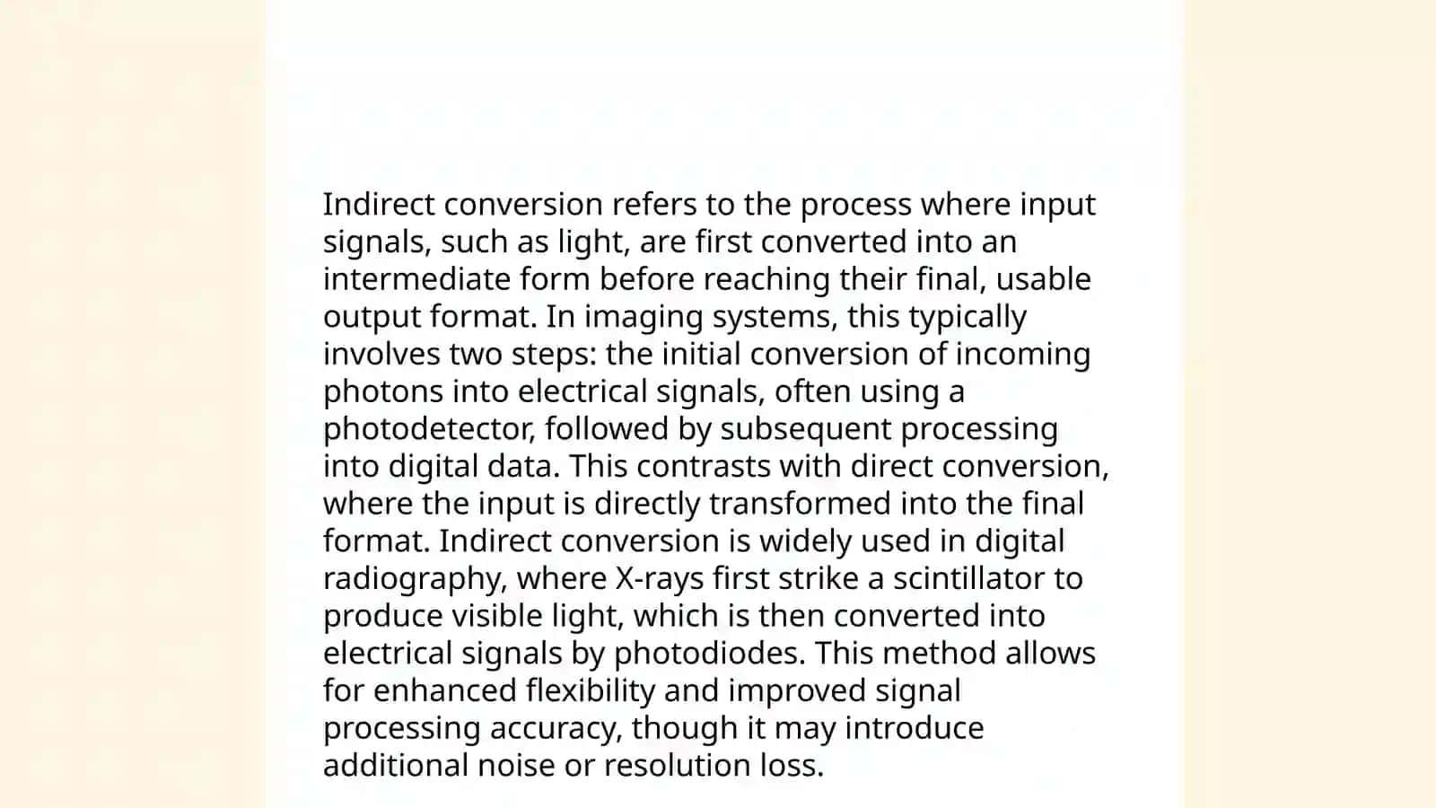The types of conversion 4