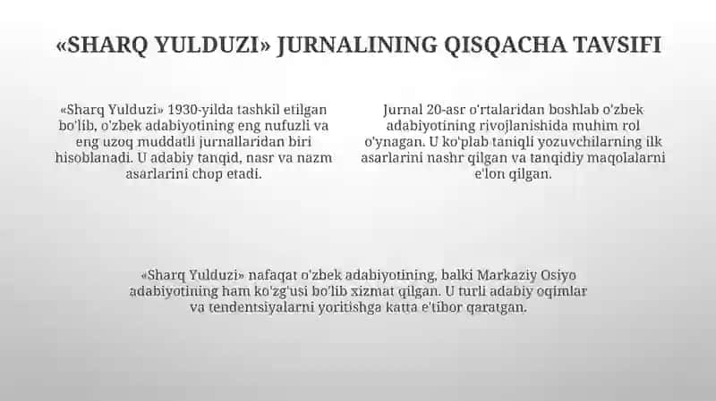 "Sharq Yulduzi" jurnalidagiilmiymaqolalartahlili 4