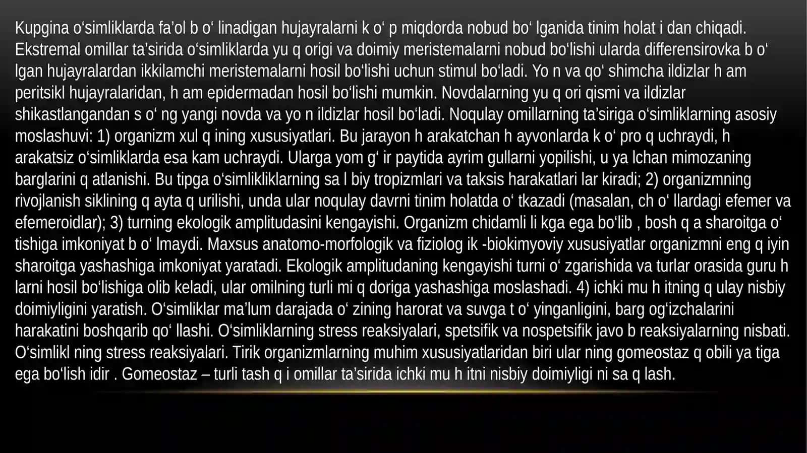 Haftalik taqdimot 4