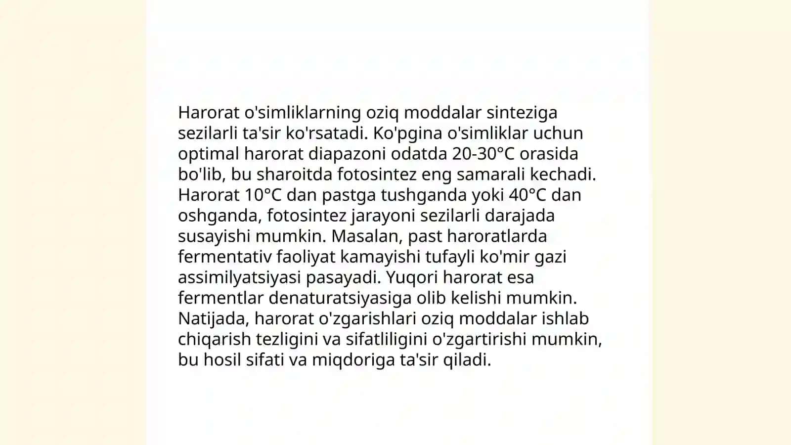 Yorug'likning o‘simliklar oziqlanishiga ta’siri 4