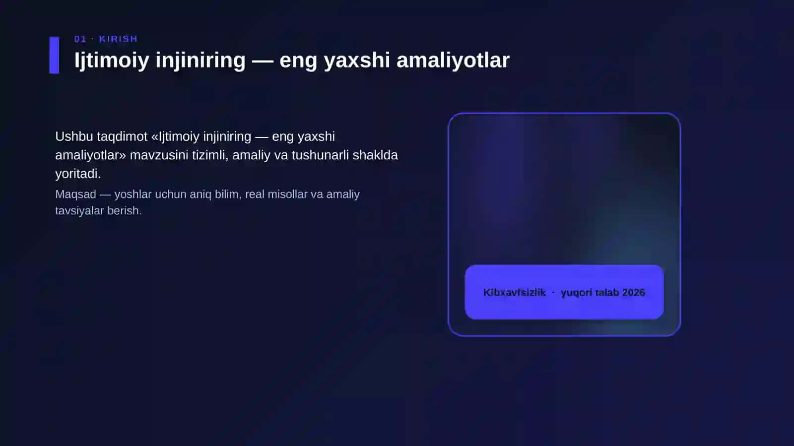 Ijtimoiy injiniring — eng yaxshi amaliyotlar 4