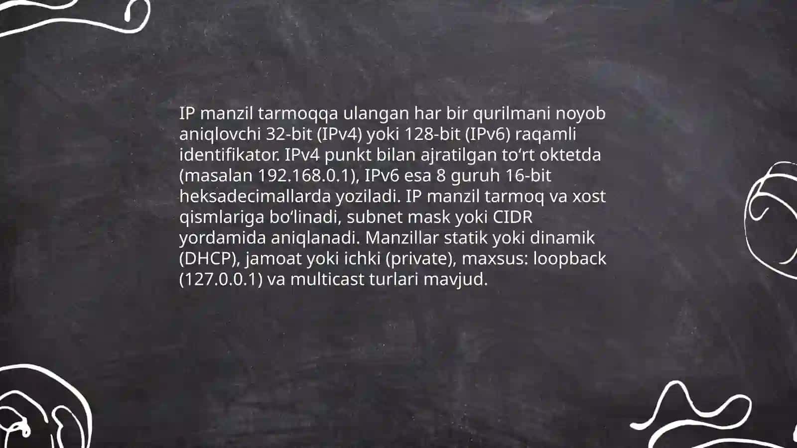 Internet va uning global tuzilishi 4