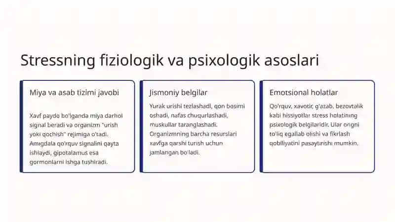 Stress va uning turlari 4