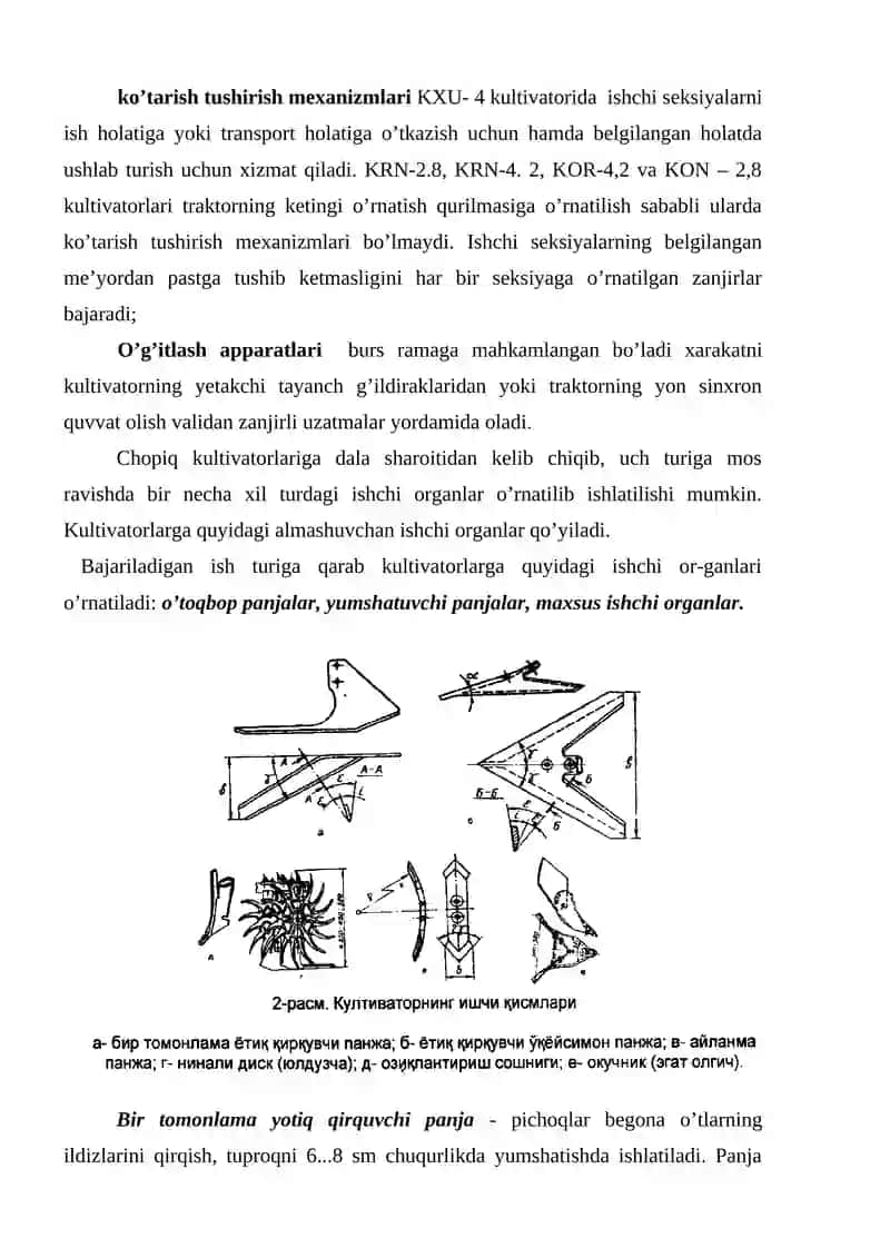 Ekinga ishlov berish mashinalari 4
