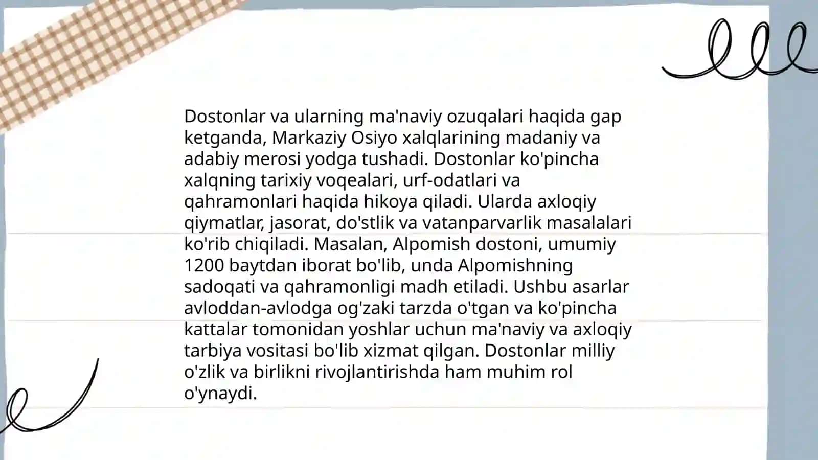 Boshlang'ich ta'lim yo‘nalishi 5BT-21S guruh talabasi Maftuna Ro'zimurodova 4