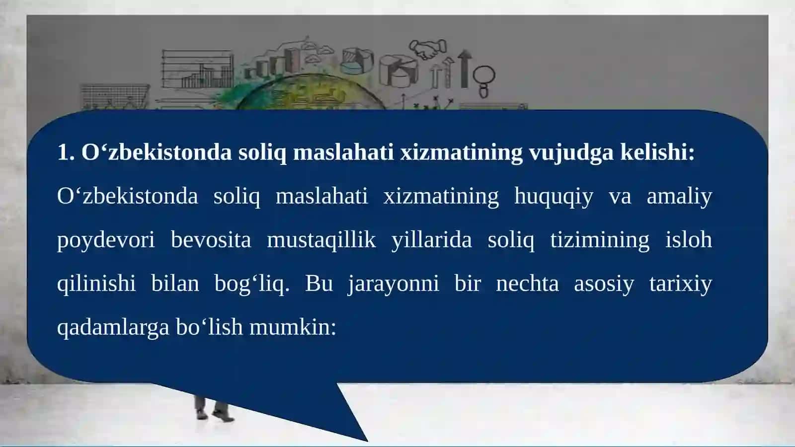 Oʻzbekistonda soliq maslahati institutiningshakllanishi 4