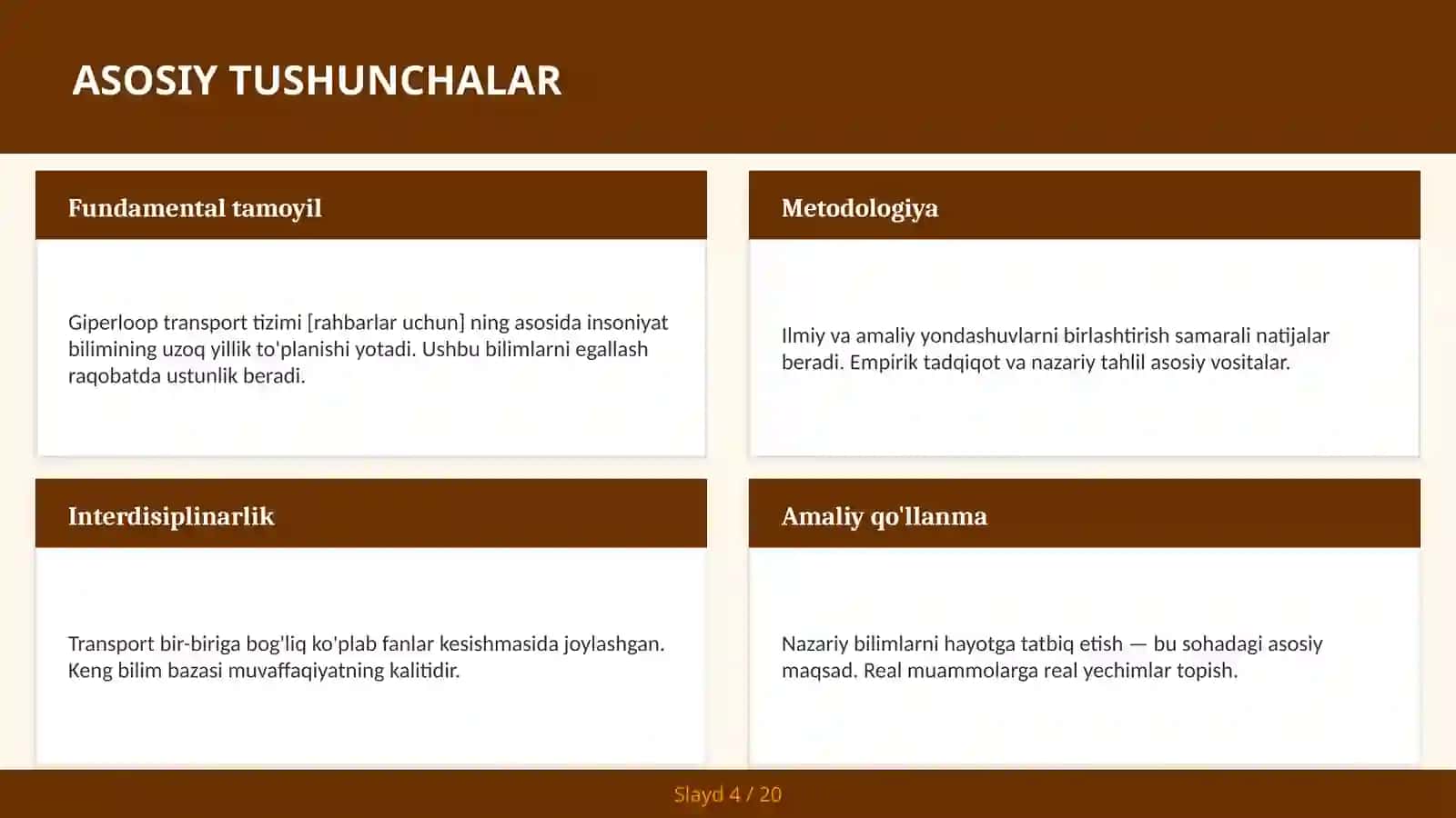 Giperloop transport tizimi [rahbarlar uchun] 4