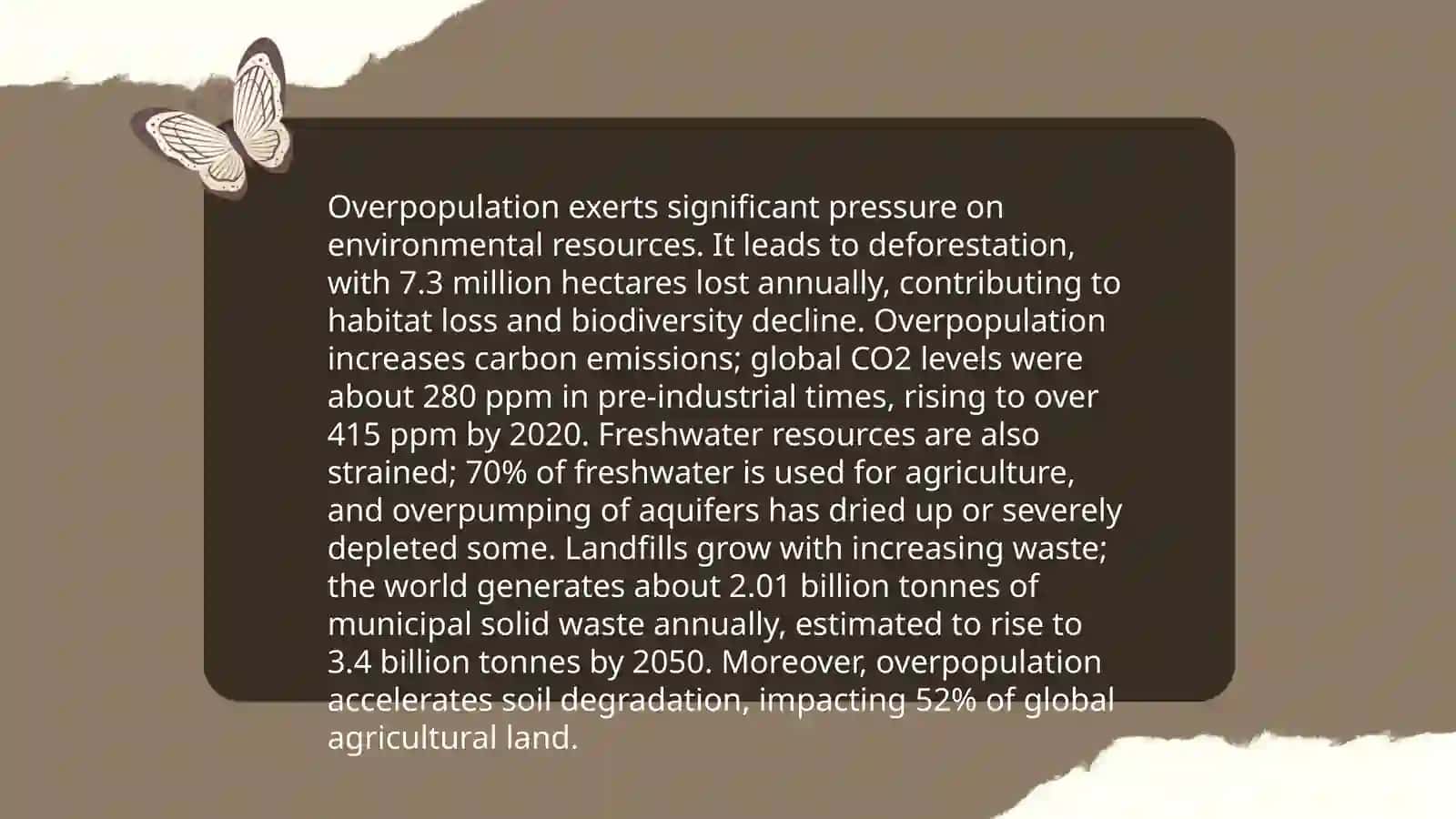 Overpopulation. The human explosion 4