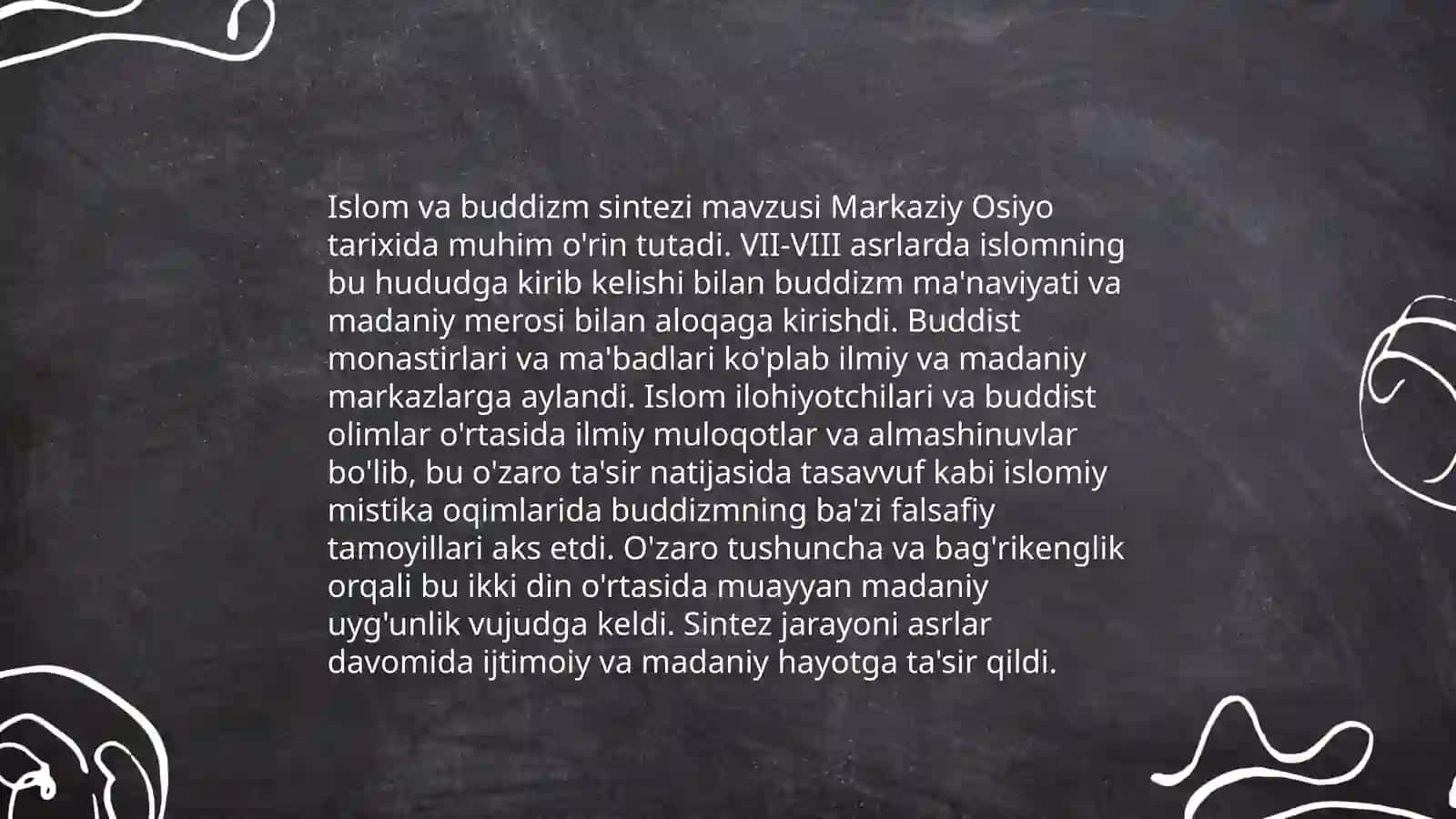 Islom va boshqa diniy aqidalar senkiretlashuvi natijasida shakllangan diniy taʼlimotlar tarixi 4
