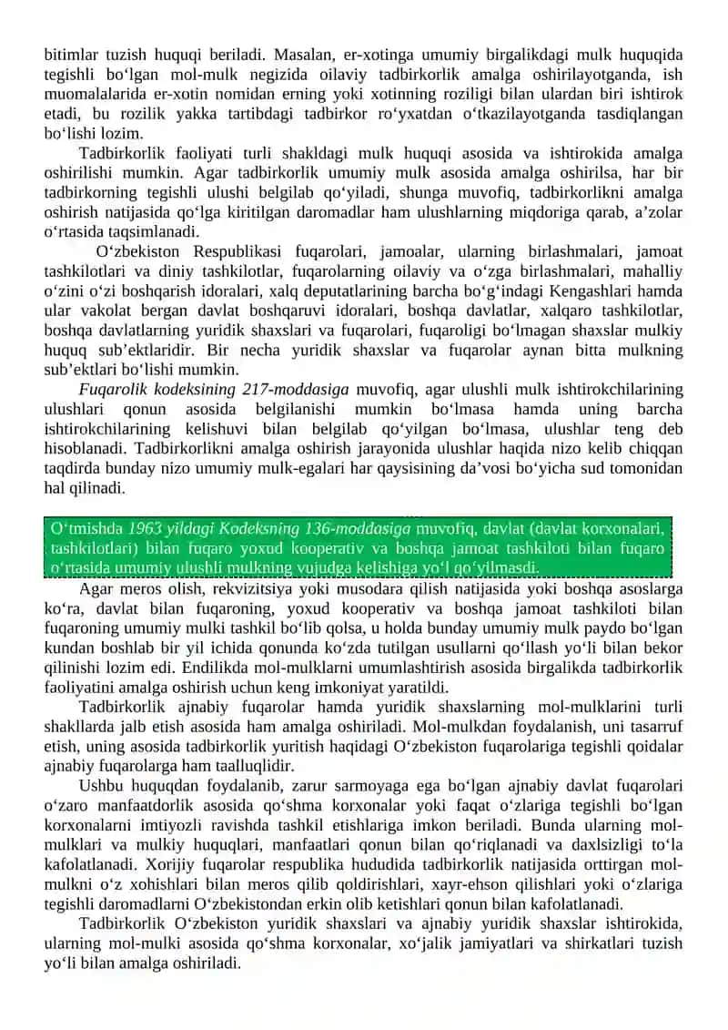 Tadbirkorlik faoliyatining iqtisodiyotdagi o‘rni 4