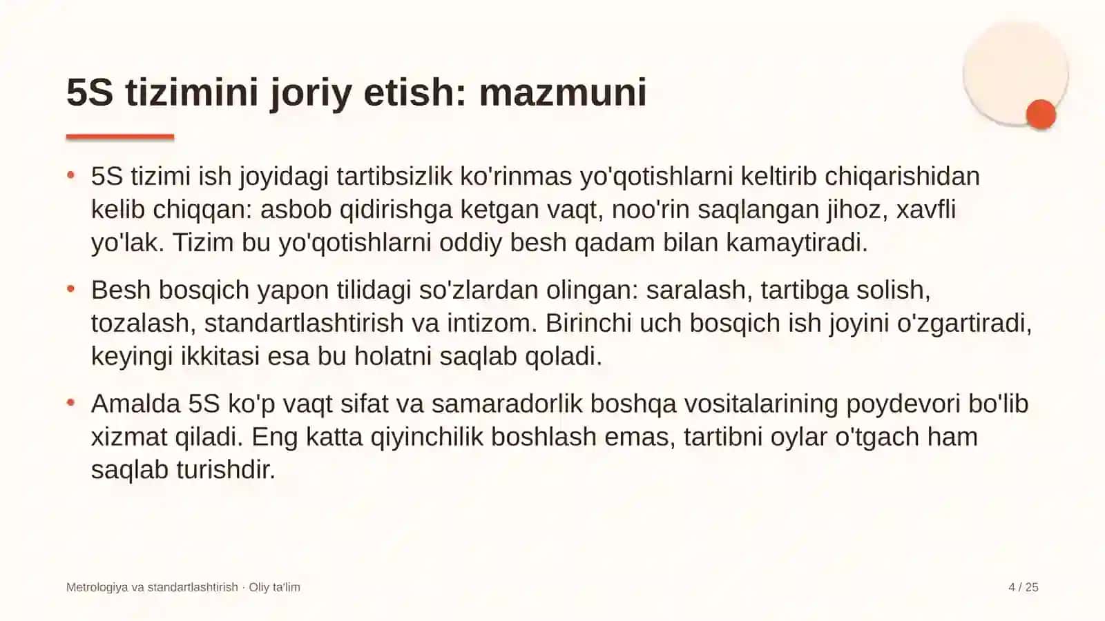 Developerlik kompaniyalarida 5S tizimini joriy etish 4