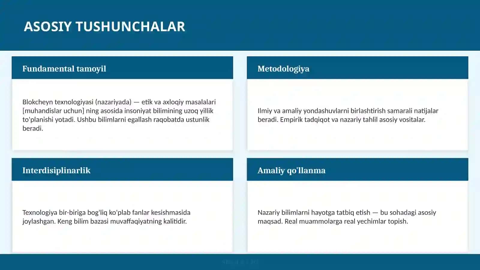 Blokcheyn texnologiyasi (nazariyada) — etik va axloqiy masalalari [muhandislar uchun] 4