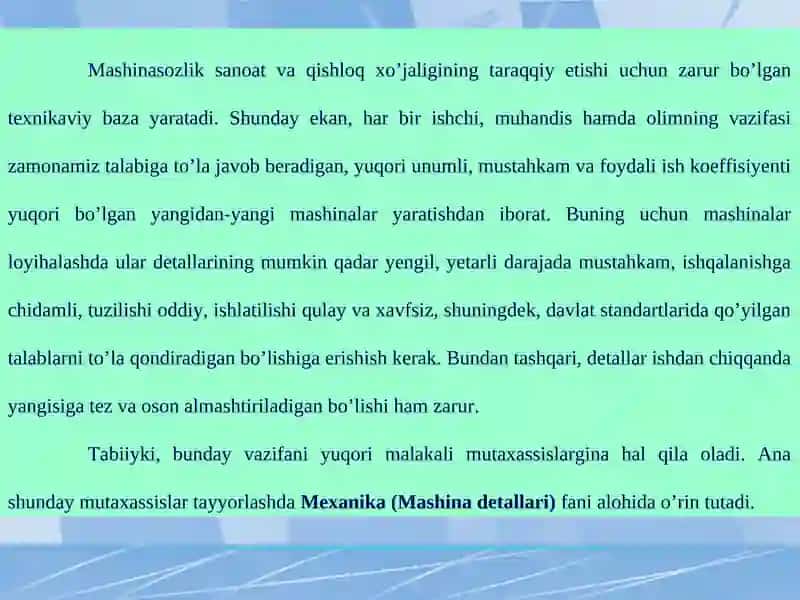 Birikmalar. Rezbali birikmalar. 4
