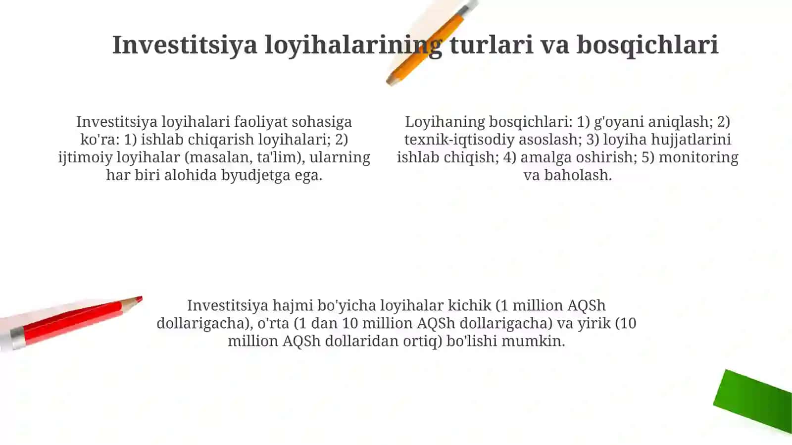 Investitsiyaloyihasitushunchasi 4