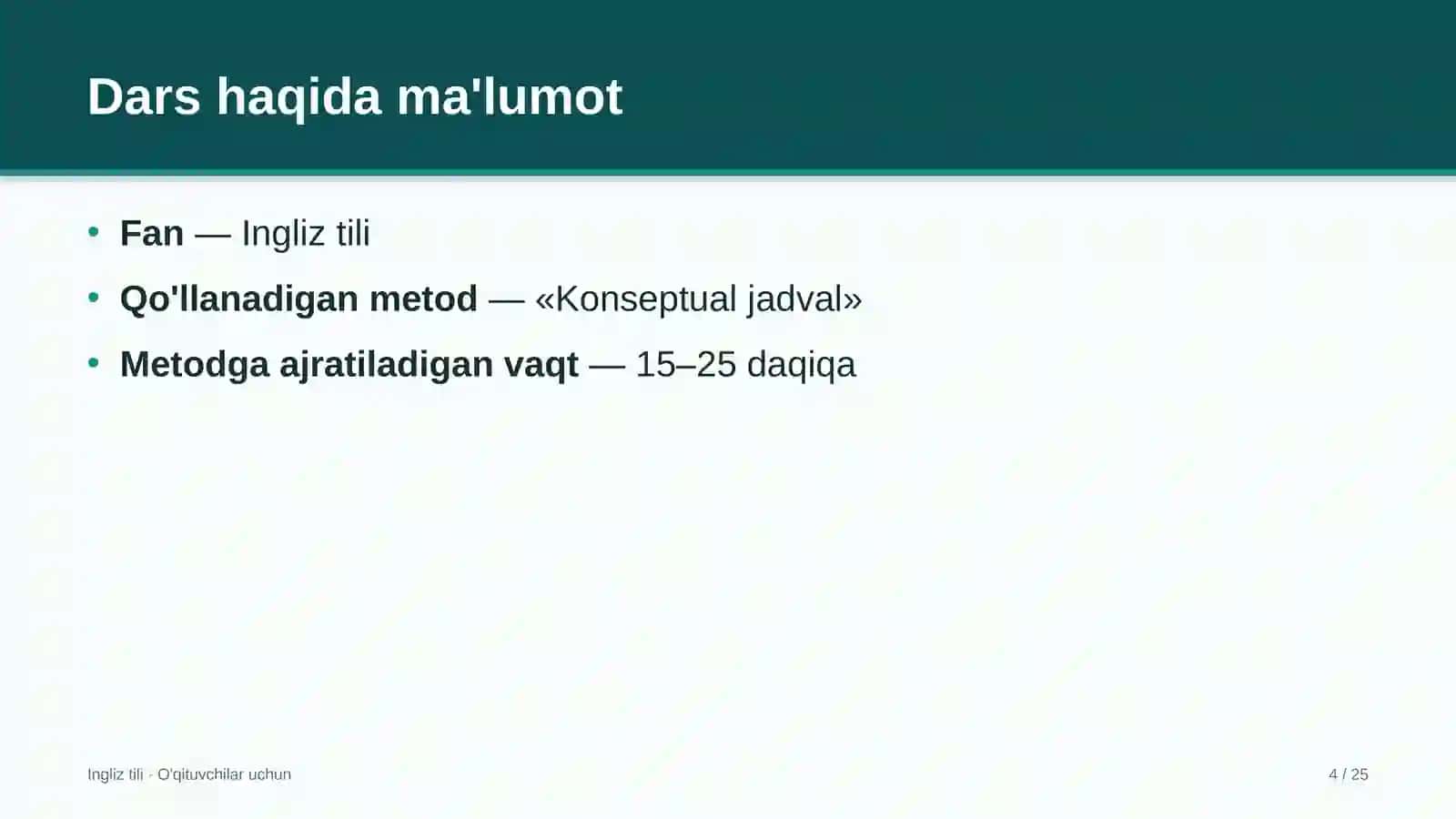 ingliz tili darslarida konseptual jadval metodidan foydalanish 6221 4