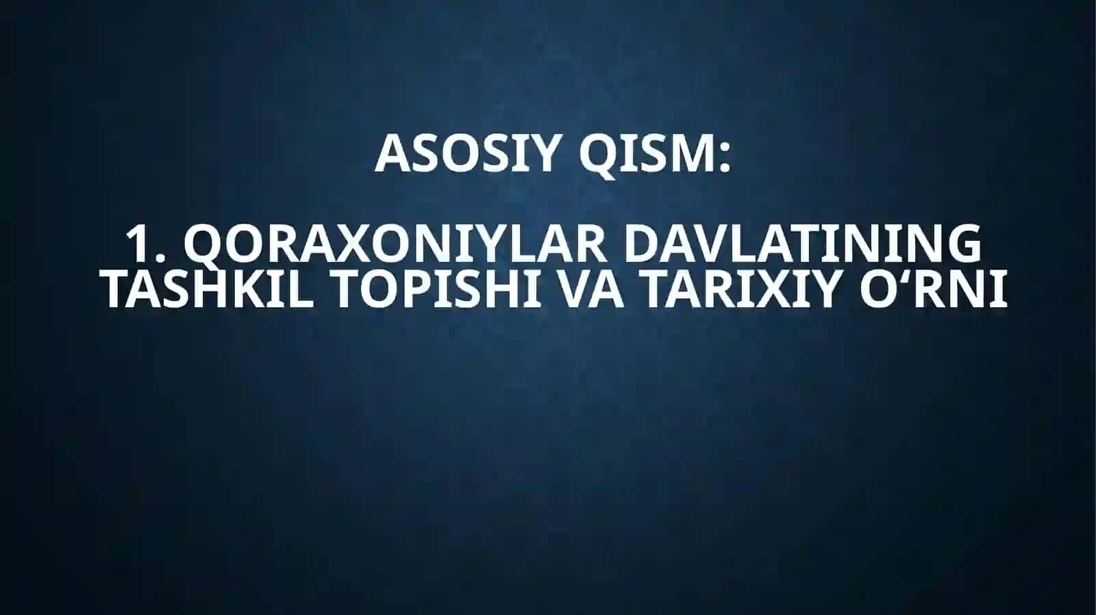 Qoraxoniylardavridaijtimoiyiqtosodiyhayotvaislomdini 4