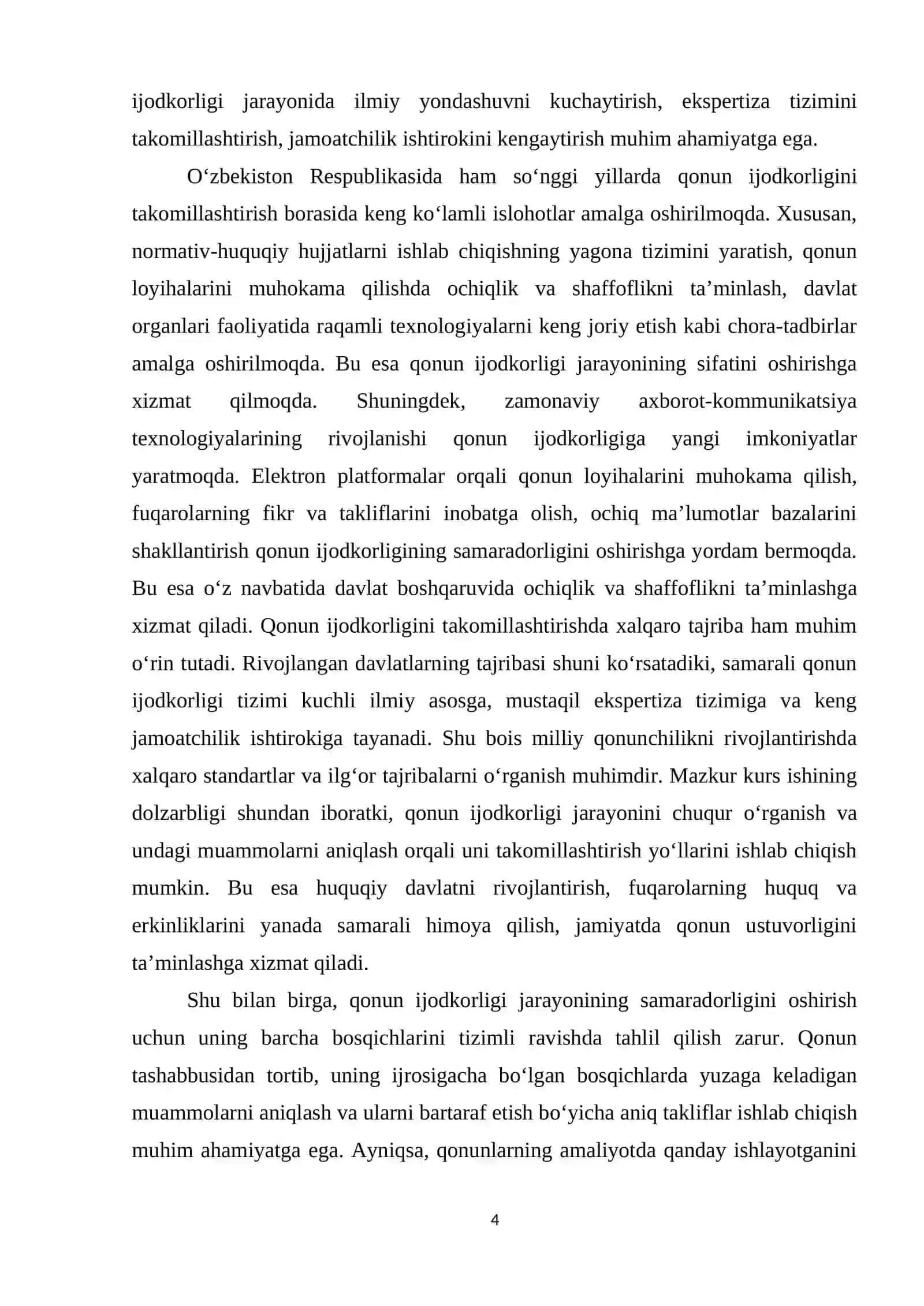 QONUN IJOD KORLIGI JARAYONI VA UNI TAKOMILLASHTIRISH MUAMMOLARI 4