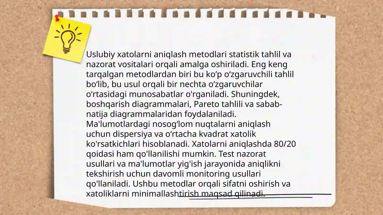 Uslubiy xatolar ustida ishlash 4