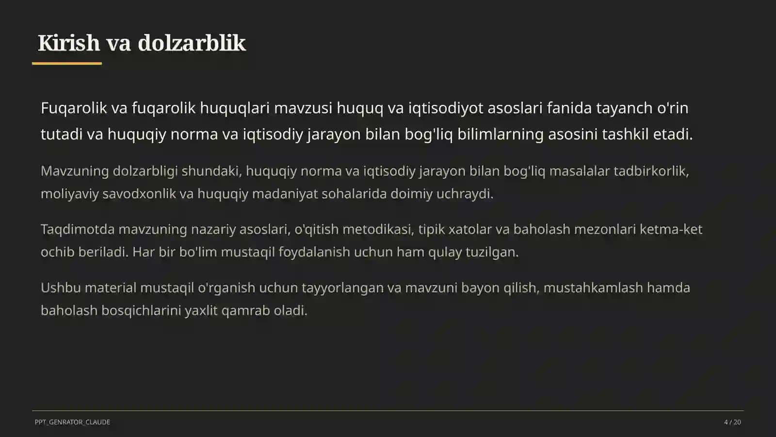 Fuqarolik va fuqarolik huquqlari (9-sinf) 4