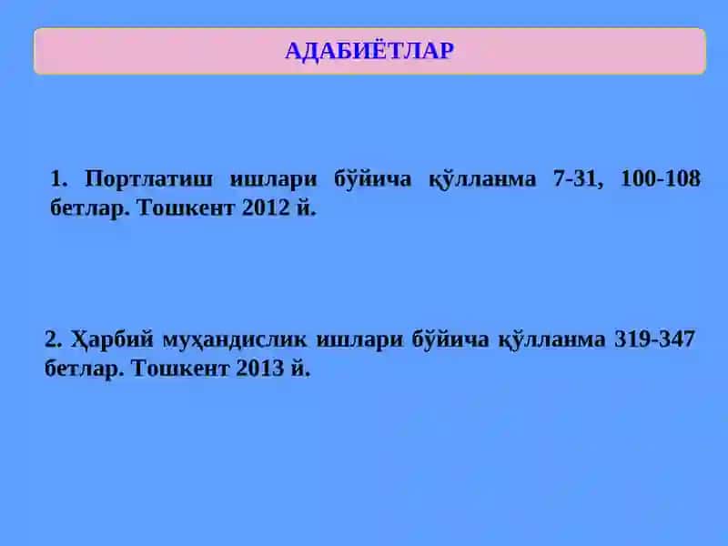 Муҳандис-сапёр қўшинлари, кимёвий ҳимоя ва топогедозик таъминоти цикли катта ўқитувчисиҚК хизматчисиХ. Уралов 4