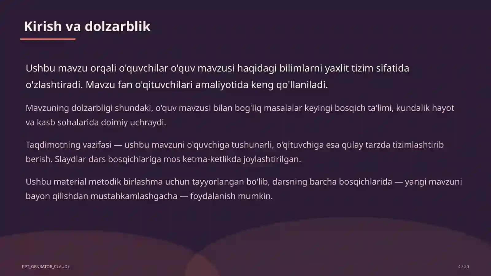 Davlat ta'lim standartlari 4
