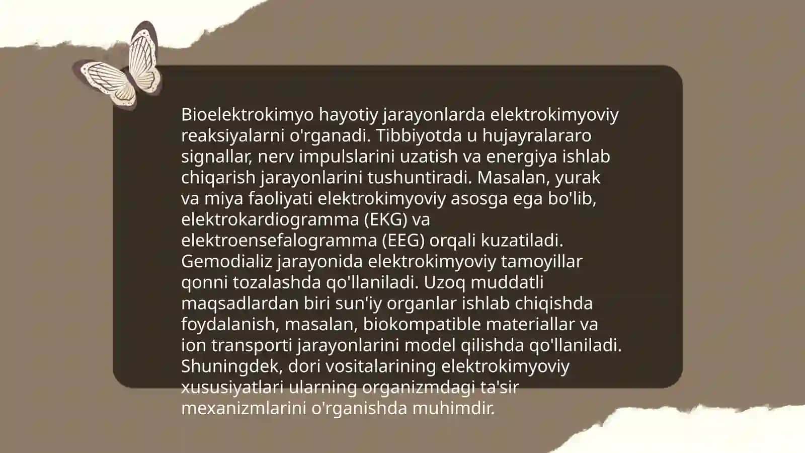 Elektrokimyoviy davolash va diagnostika usullari 4