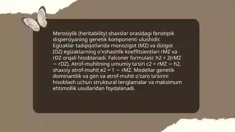 Egizaklar Usuli 4