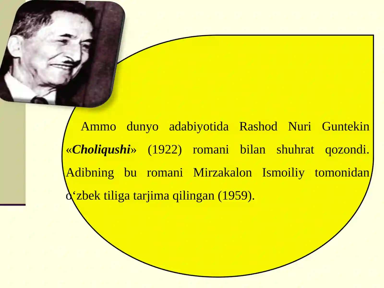 Rashod Nuri Guntekin 4