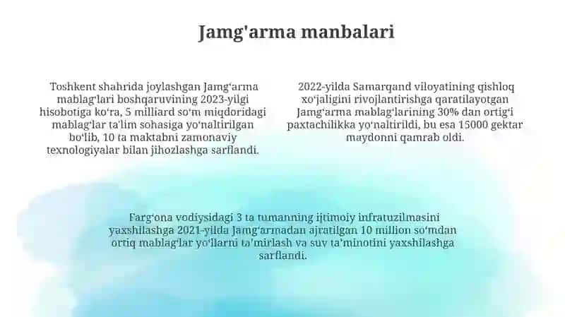 Davlat Maqsadli Jamg‘armasi 4