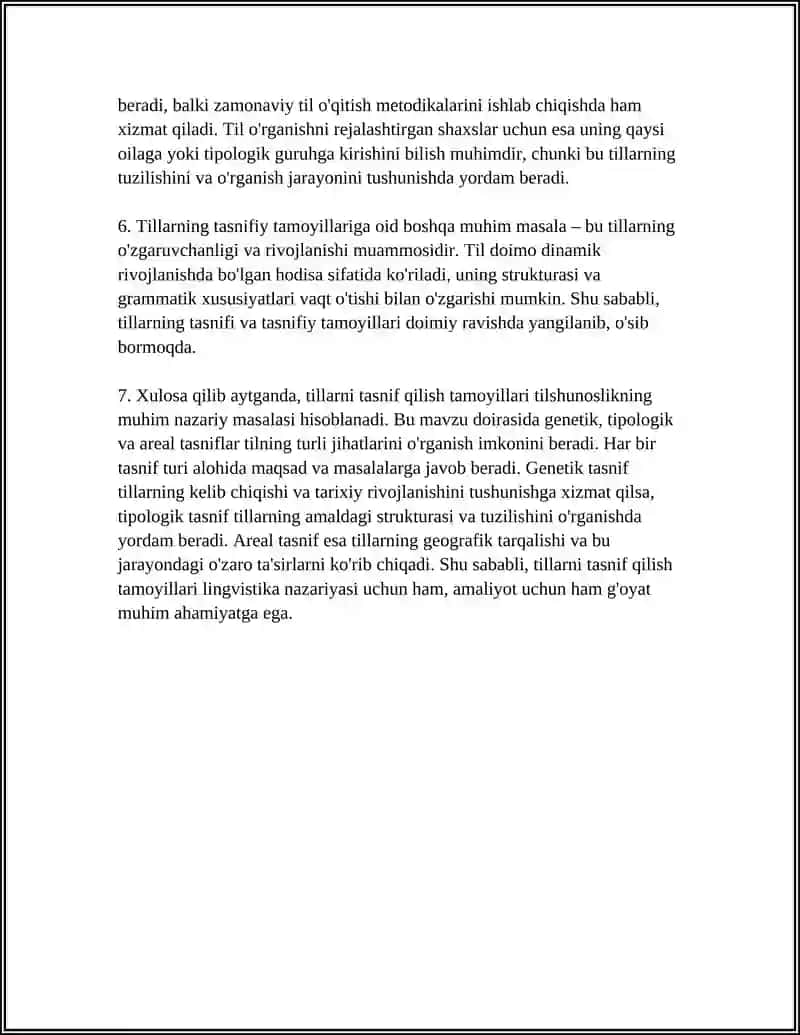 TILLARNI TASNIF QILISH TAMOYILLARI 4