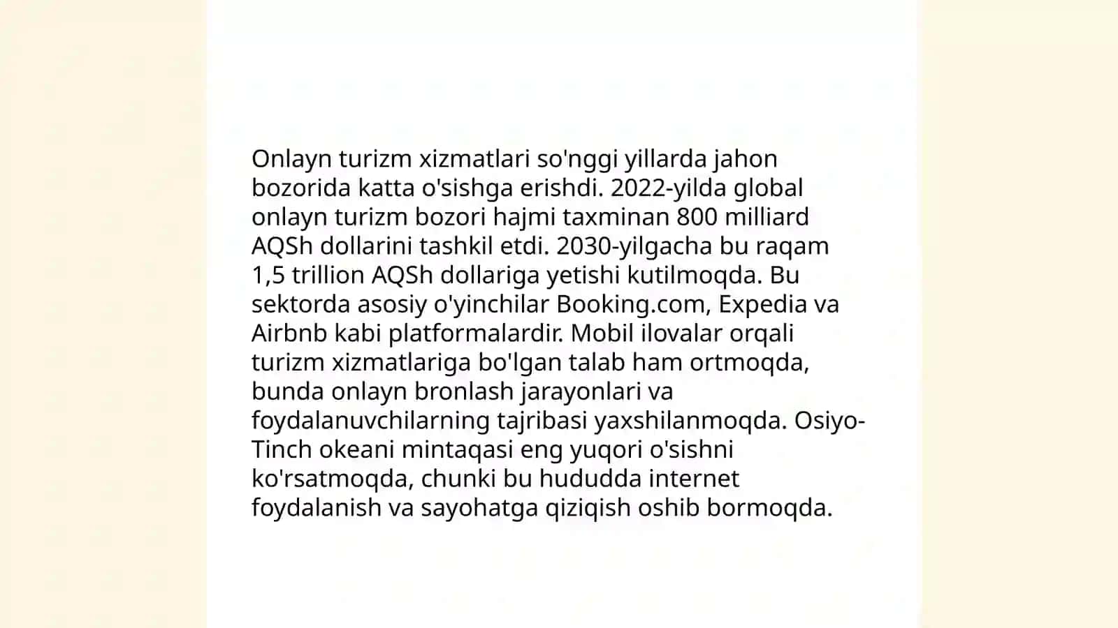 Xorijiy mamlakatlarda raqamli turizm platformalari 4