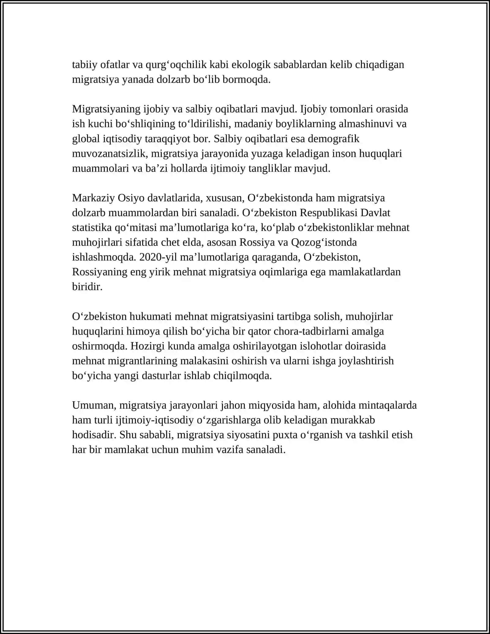 MATRITSA YORDAMIDA XALQ MIGRATSIYASIN BAHOLASH 4