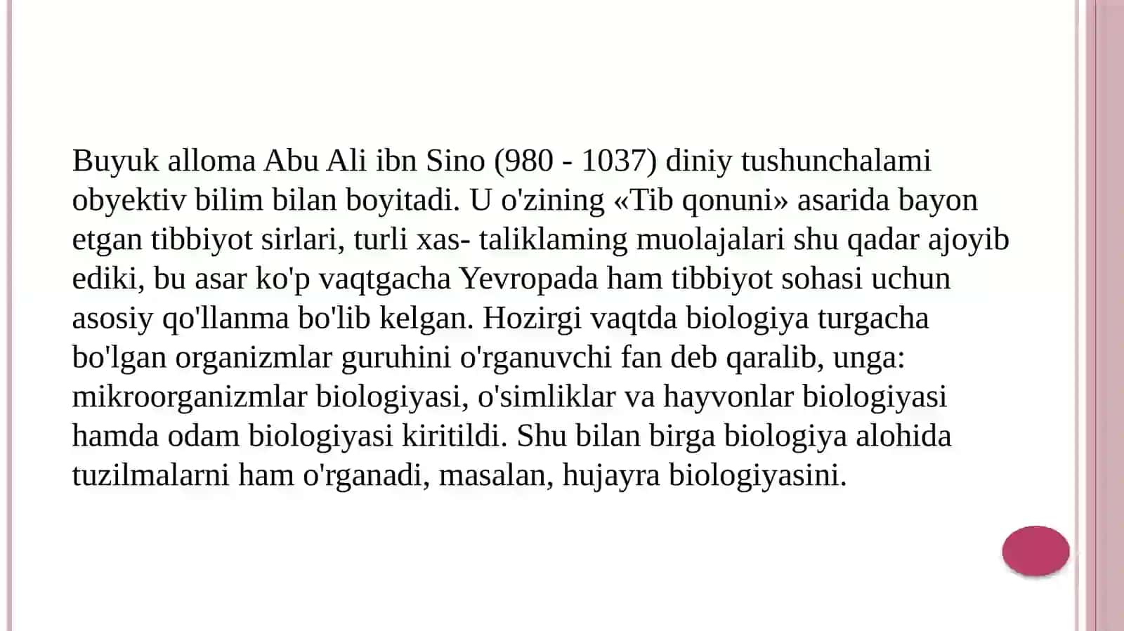Tibbiy biologiya va umumiy genetika 4