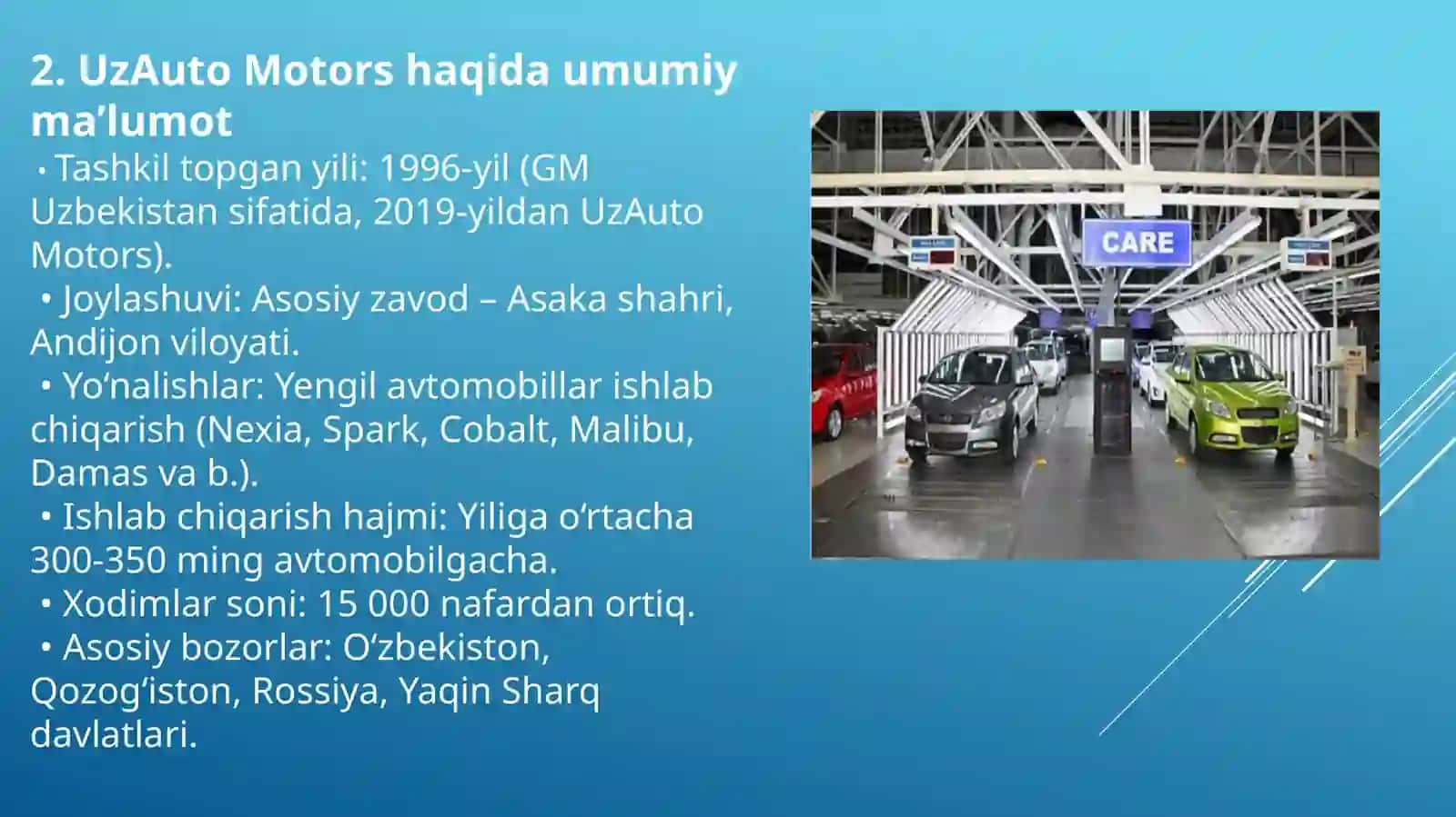 UzAutoMotors korxonasida axborot tizimlarini loyihalash 4