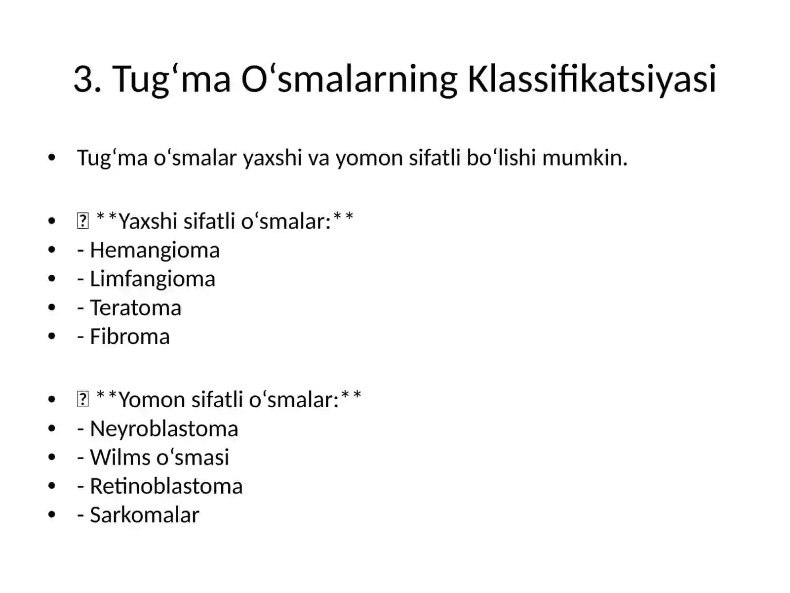 BOLALAR XIRURGIYASIDA TUG‘MA O‘SMALAR 4