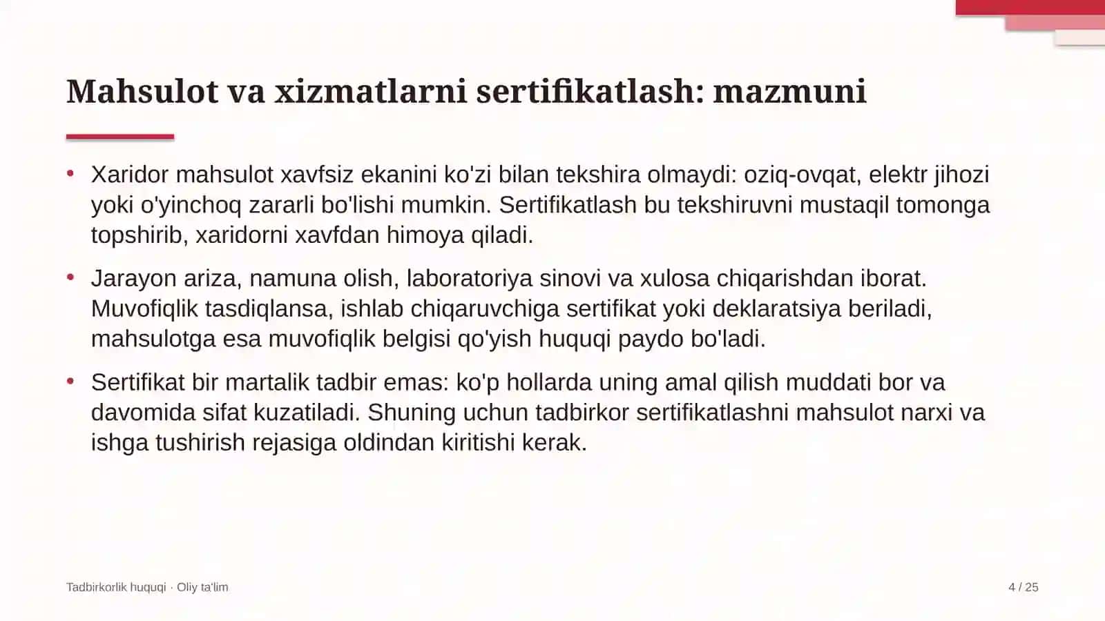alkogolsiz ichimliklar ishlab chiqarishda mahsulot va xizmatlarni sertifikatlash 2994 4