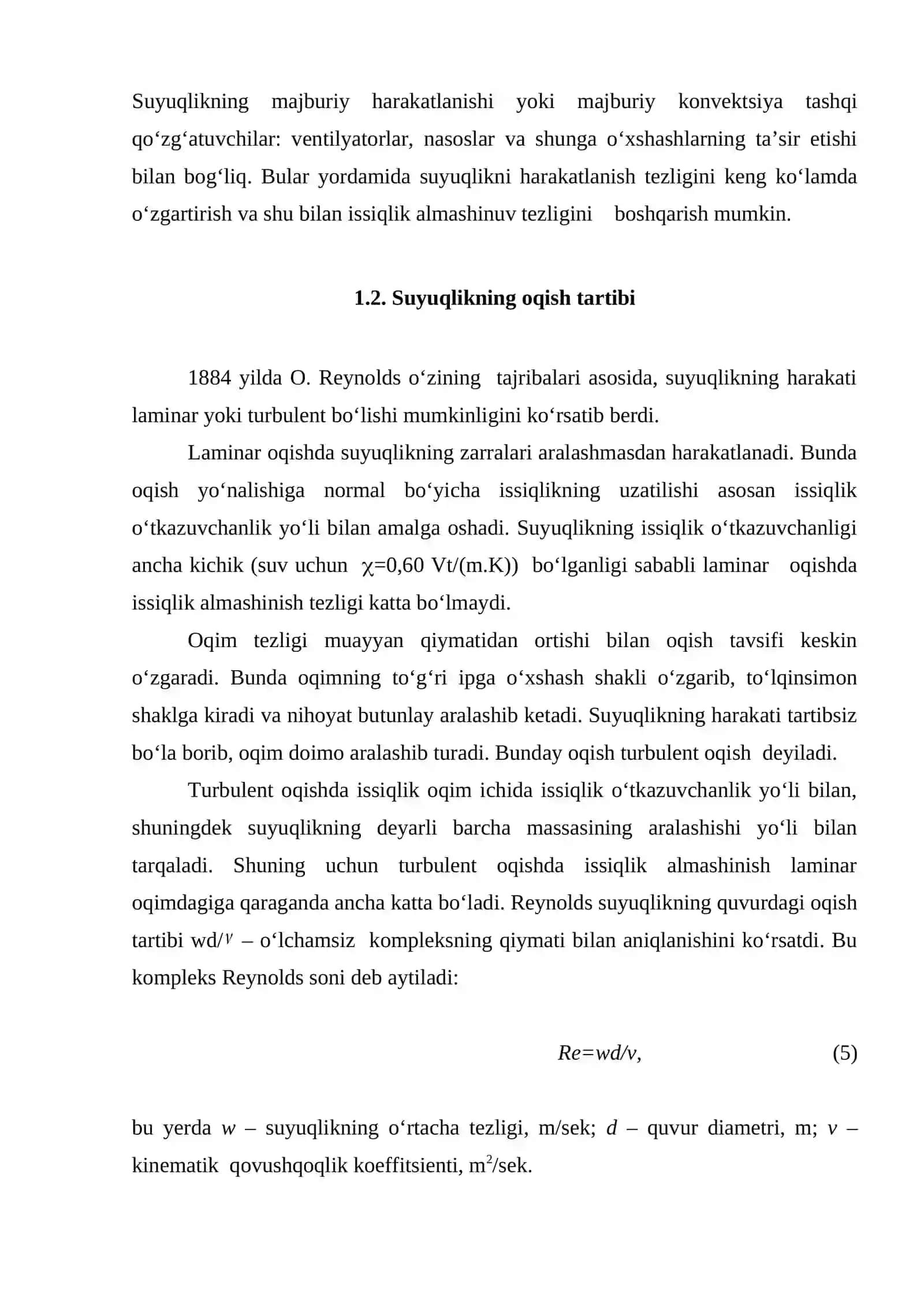 Konvektiv issiqlik almashinuvi 4