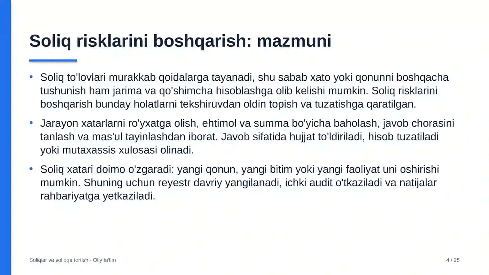 telekommunikatsiya kompaniyalarida soliq risklarini boshqarish 2645 4