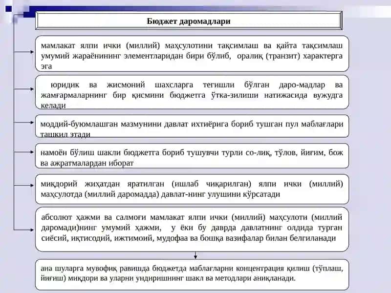 Бюджет даромадлари 4