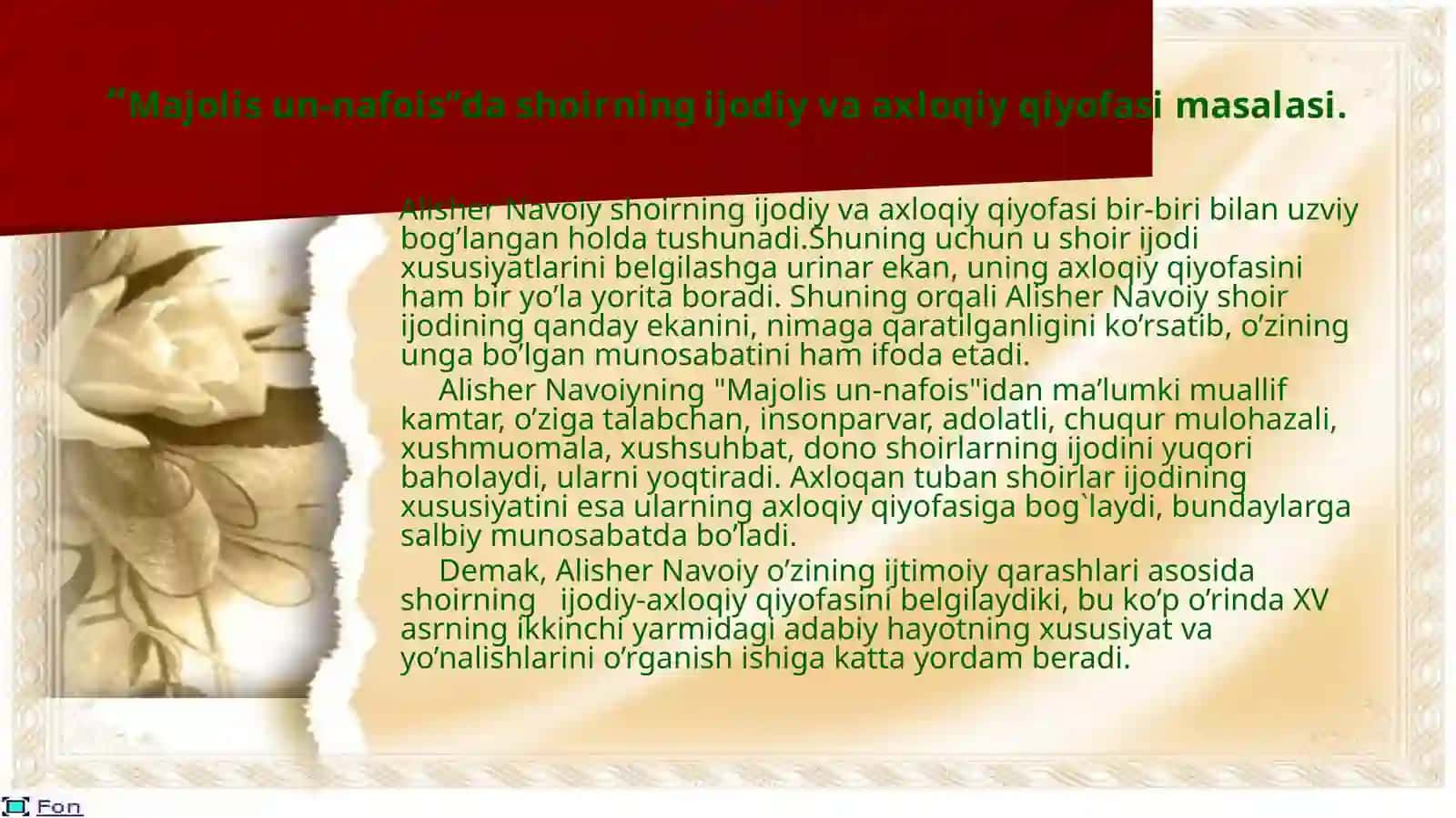"MAJOLIS UN-NAFOIS" ("Nafislarmajlislari") 4