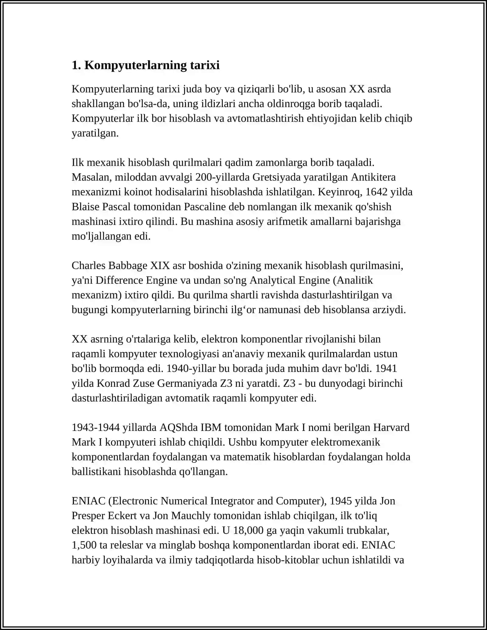 KAMPYUTERLAR HAQIDA 4