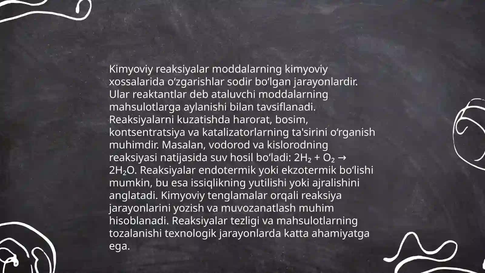 Fizik va kimyoviy jarayonlarni kuzatish 4