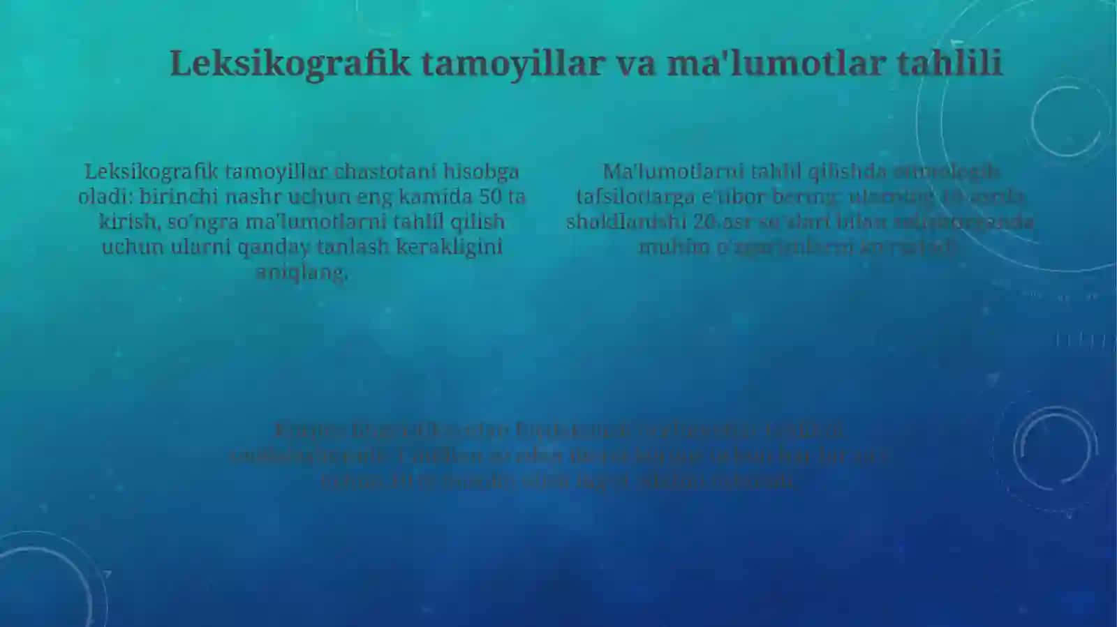 Tarixiy lugʻatlar va lugʻatshunoslik masalalari 4
