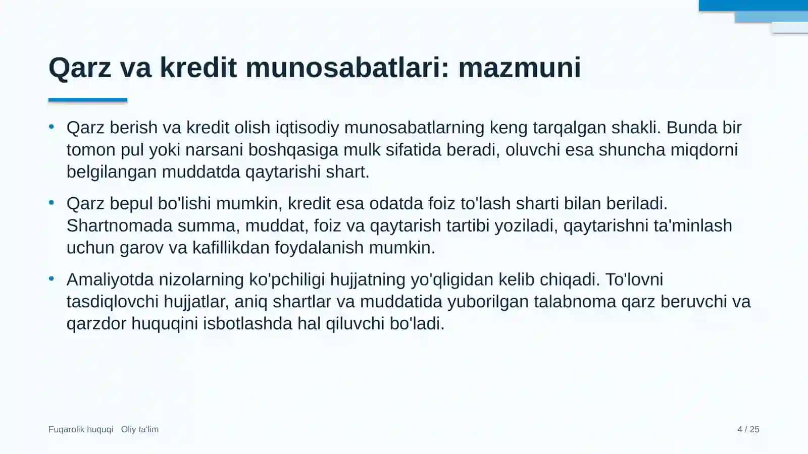 san'at galereyalarida qarz va kredit munosabatlari 5195 4