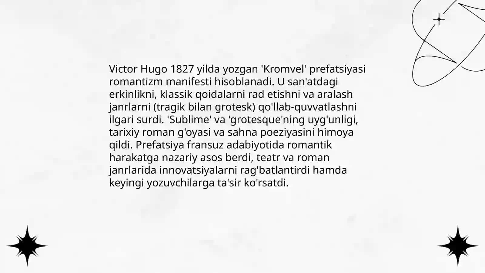 Viktor Gyugo-Romantizm nazariyotchisi 4