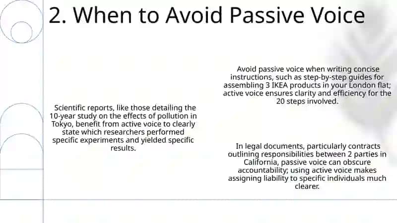 Passive Voice 4