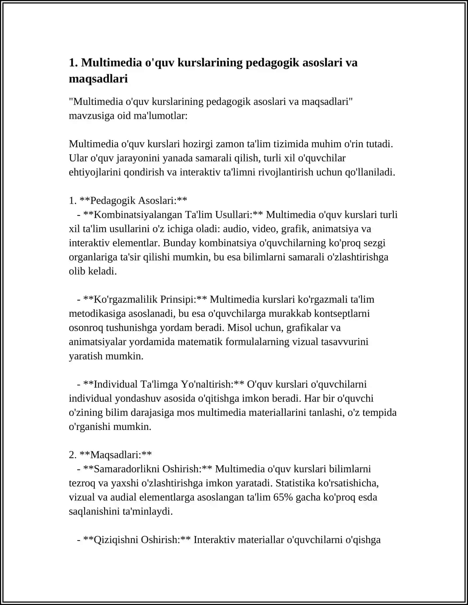 PEDAGOGIK DASTURIYVOSITALAR (AUTOPLAYMEDIA STUDIO,COURSELAB,ISRING SUITE,HOT POTATOES VA BOSHQALAR) 4