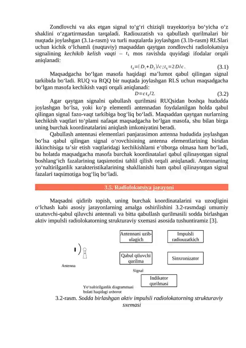 Radiolokatsiya Turlari 4