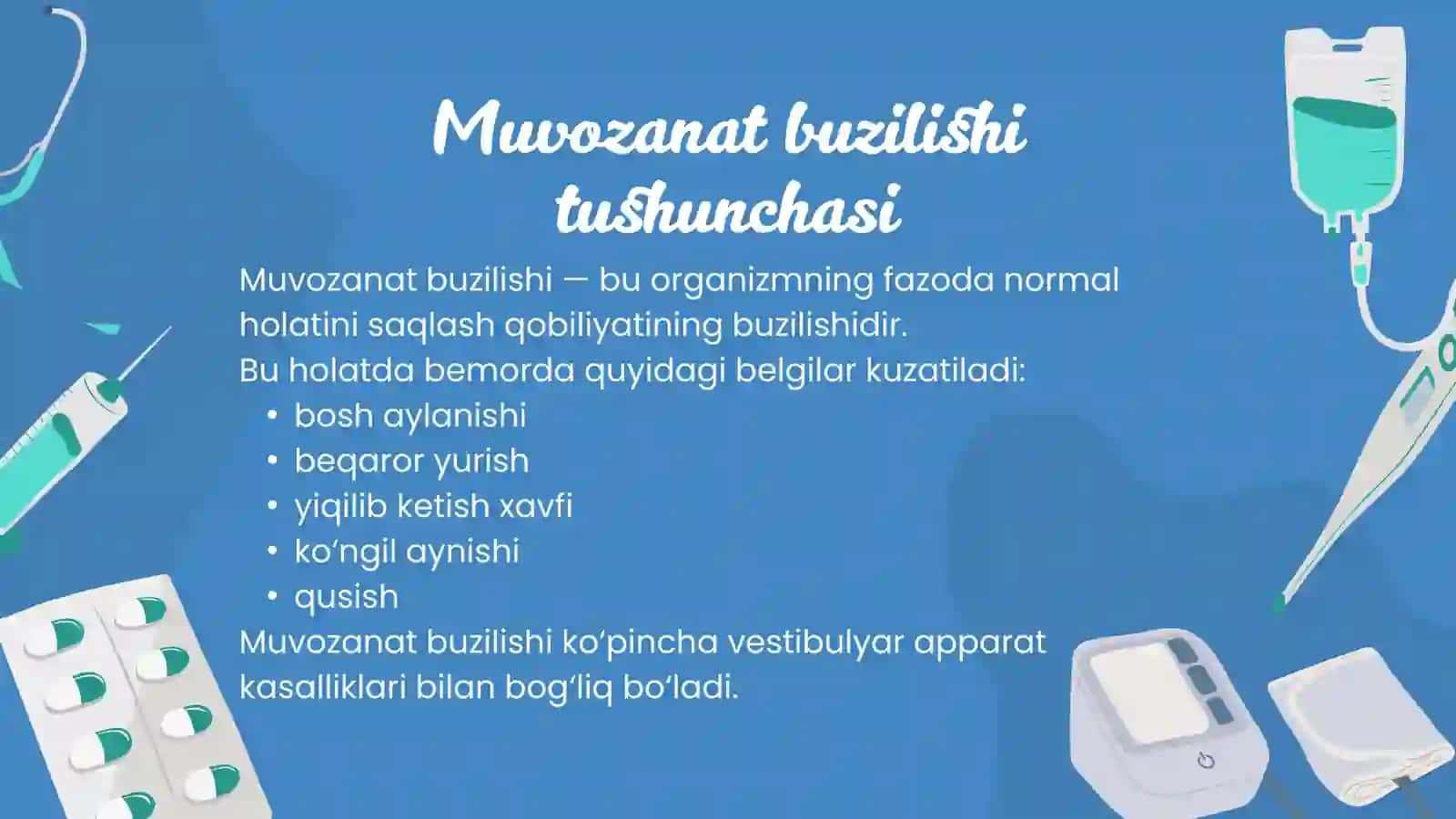 Muvozanat buzilishi va uning turlari 4